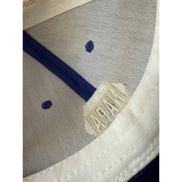 Napa Logo Blue & White Mesh Snapback Cap Amercian Flag - Picture 11 of 15
